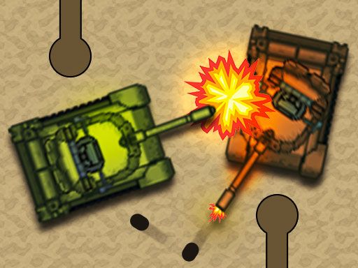 Micro Tanks - browser game screenshot