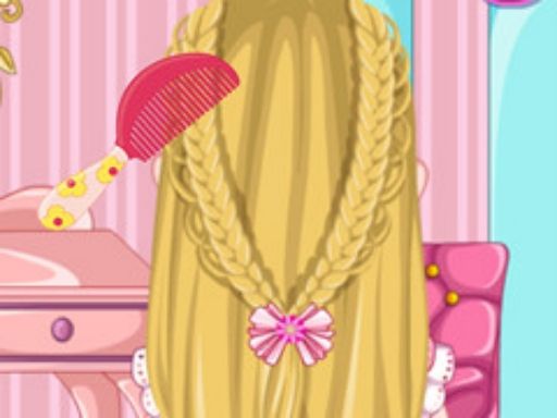Braid Hair Design - browser game screenshot