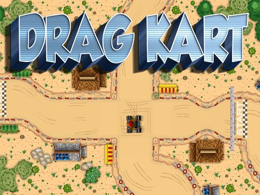 Drag Kart - browser game screenshot