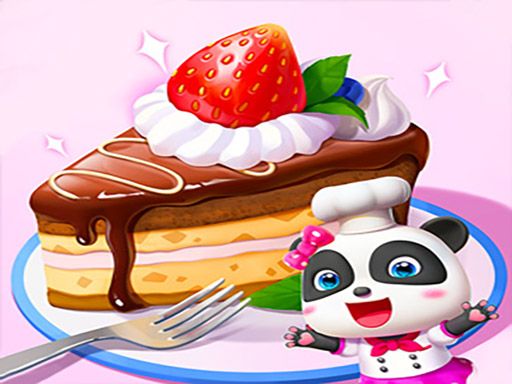 Little Panda Cake Shop - browser game screenshot