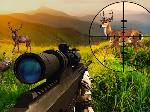 Wild Hunter Sniper Buck - browser game screenshot