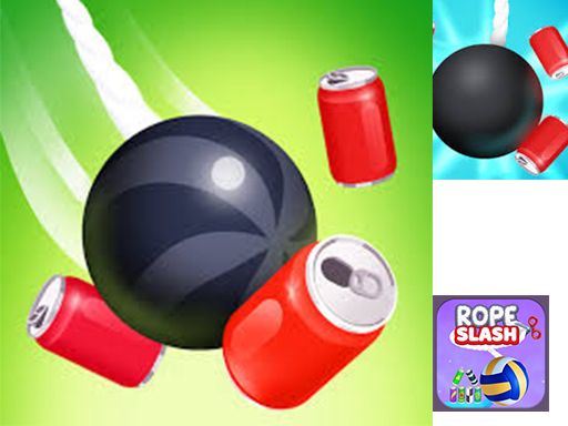 Rope Slash - browser game screenshot