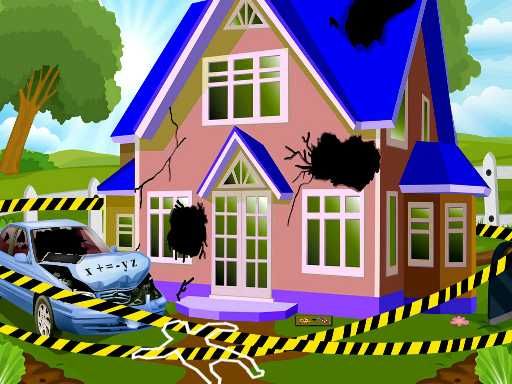 Murdering Butcher Villa Escape - browser game screenshot