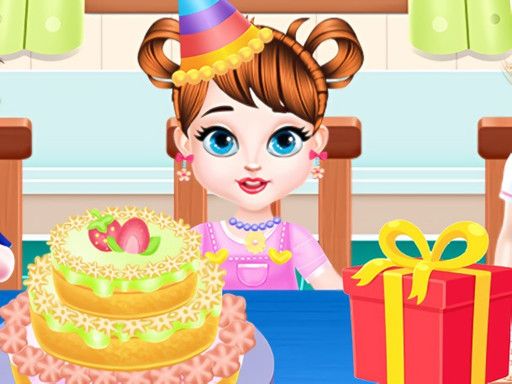 Baby Taylor Birthday Prep - browser game screenshot