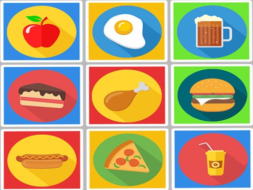Food Memory Food Memory - browser game screenshot