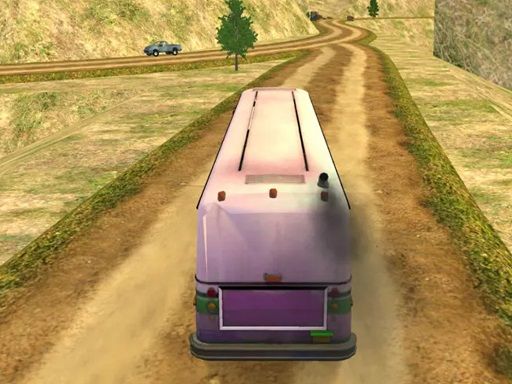 Bus Driving Offroad Sim 2022 - browser game screenshot