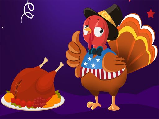 Thanks Giving Slide - browser game screenshot