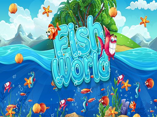 Fish World Match - browser game screenshot