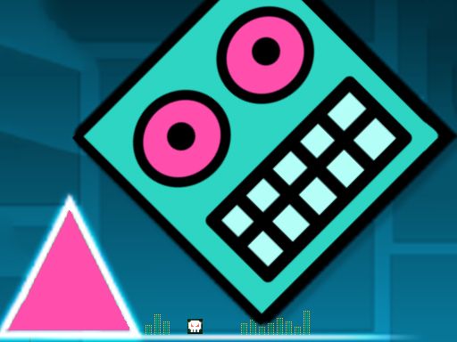 Geometry Dash: Mr Dubstep - browser game screenshot