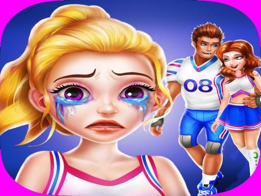 HighSchool Cheerleader - browser game screenshot