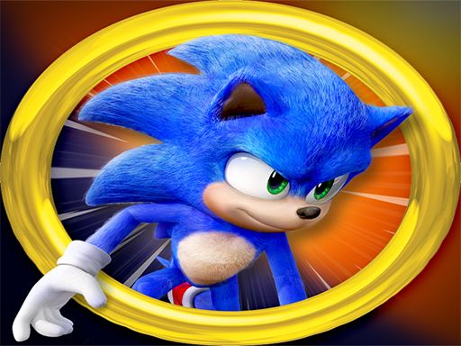 Sonic Super Hero Run 3D - browser game screenshot