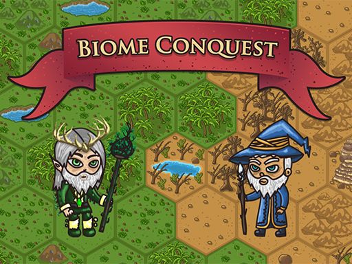 Biome Conquest - browser game screenshot