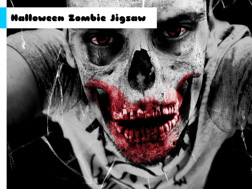 Halloween Zombie Jigsaw - browser game screenshot