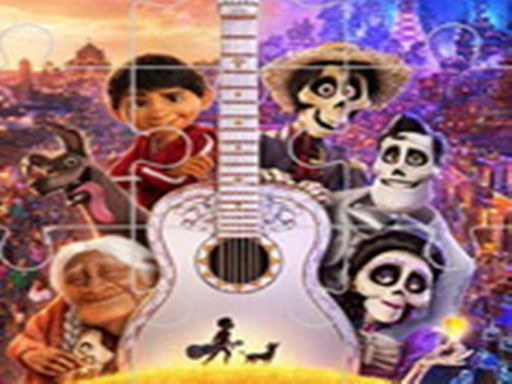 Coco Jigsaw - browser game screenshot