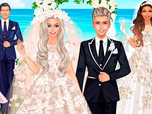 Chic Wedding Salon - browser game screenshot