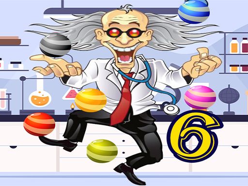 Professor Bubble Shooter Legend 6 - browser game screenshot