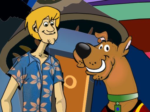 Scooby Shaggy Dressup - browser game screenshot
