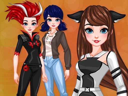 Dotted Girl New Era - browser game screenshot