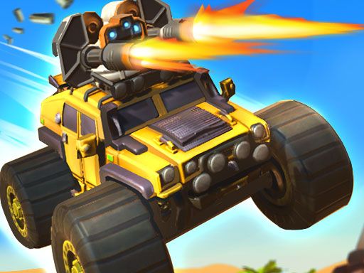Monster Truck Battle - browser game screenshot