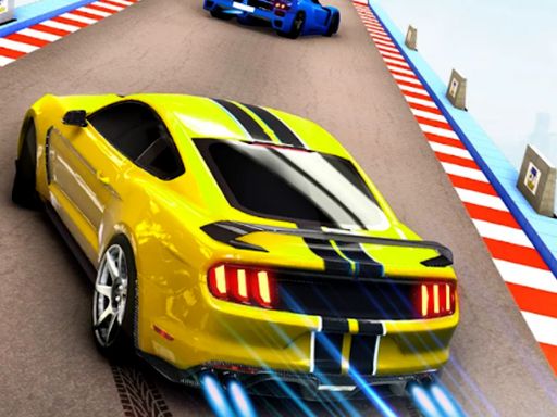 Impossible Car Stunt - Sky Stunts  - browser game screenshot