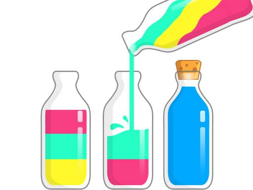 Perfect Pouring Color Sorting Puzzle Game - browser game screenshot