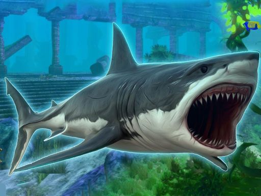 Megalodon - browser game screenshot