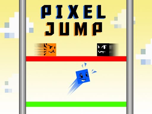 Pixel Jump - browser game screenshot