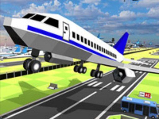Real Flight Simulator 3D - browser game screenshot
