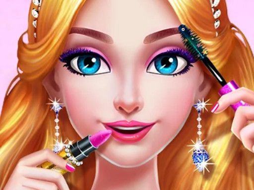 Beauty Makeup Salon - browser game screenshot