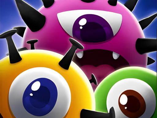 Defeat the virus - browser game screenshot