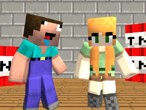 Steve VS Alex - browser game screenshot