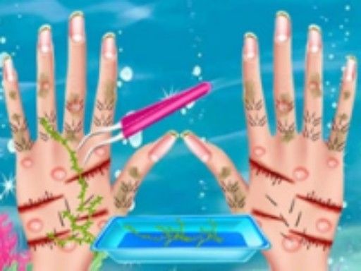 Princess Mermaid Save The Ocean - browser game screenshot