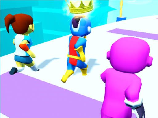 Falling People 3D - browser game screenshot