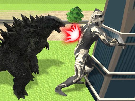 Monster Hero Rescue City - browser game screenshot