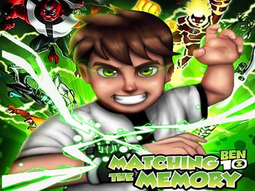 Ben 10 Matching The Memory Cards - browser game screenshot
