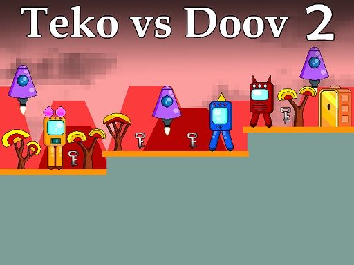 Teko vs Doov 2 - browser game screenshot