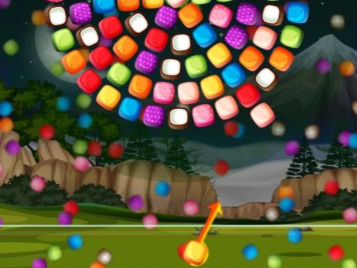 Bubble Shooter Candy Wheel - browser game screenshot