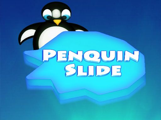 Penguin Slide - browser game screenshot