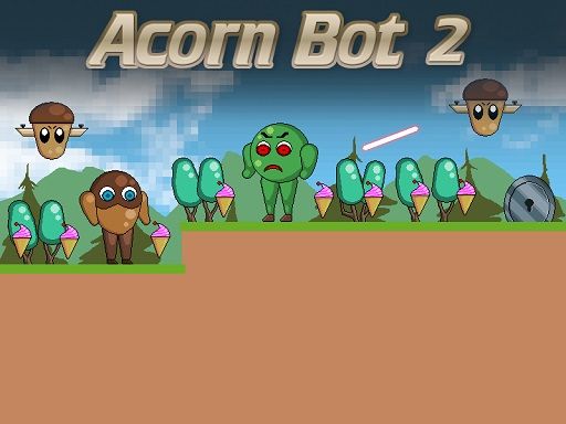 Acorn Bot 2 - browser game screenshot