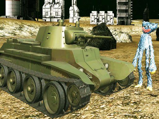 Realistic Tanks Poopy War - browser game screenshot