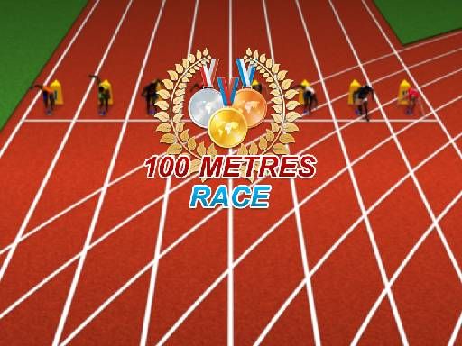 100 Meters Race - browser game screenshot