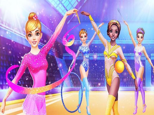 Gymnastics Dress Up Game - browser game screenshot
