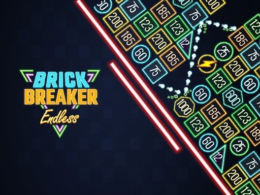 Brick Breaker Endless - browser game screenshot