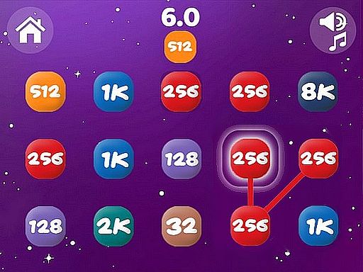 Number Merge - browser game screenshot