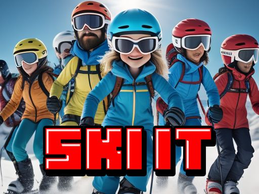 Ski It - browser game screenshot