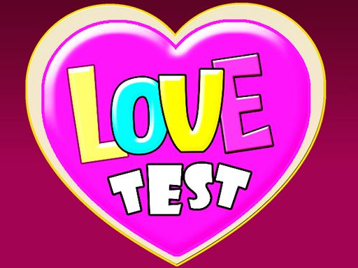 Love Test Game - browser game screenshot