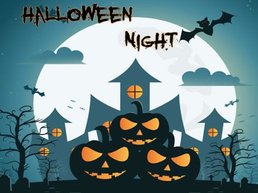 Halloween Night Jigsaw - browser game screenshot