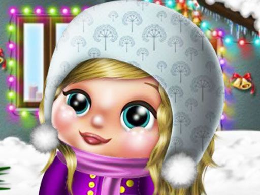 Baby Winter Dress up - browser game screenshot