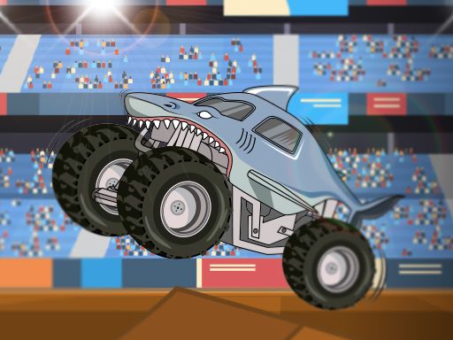Monster Truck Race Arena - browser game screenshot
