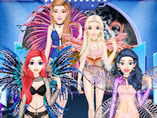 Victoria Secret Fashion Show - browser game screenshot